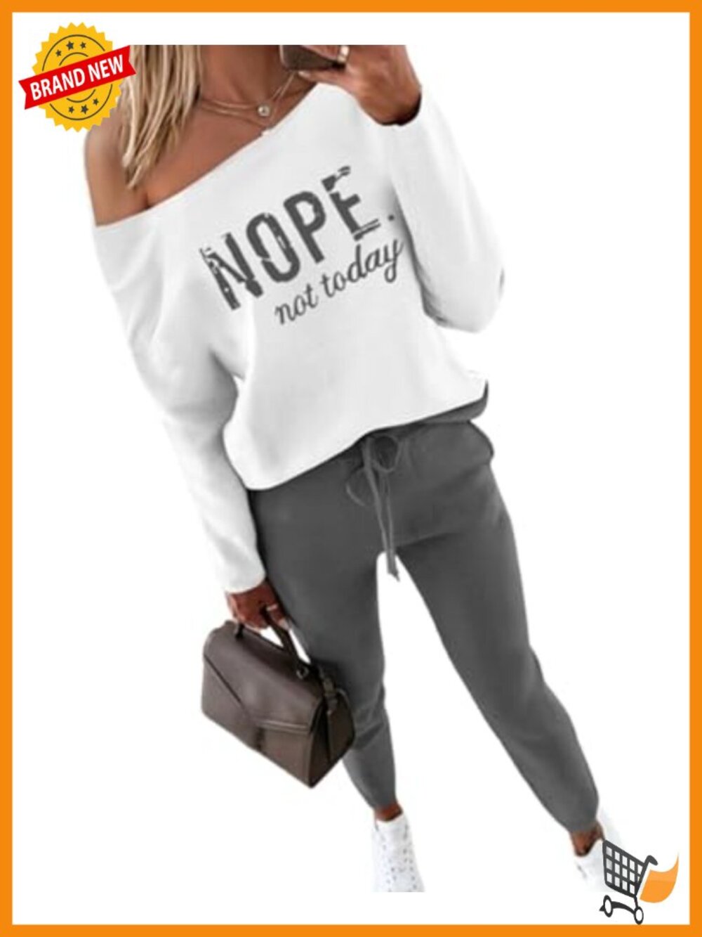 CHICME Womens Tracksuit Fall 2 Piece Outfit High-Waist Jogger Set Travel Lounge